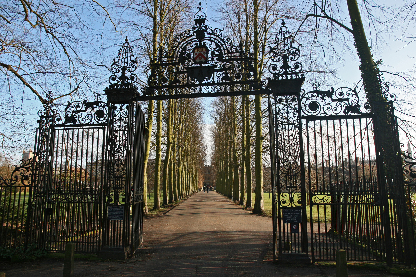 Trinity College - back gate | Cambridge, United Kingdom