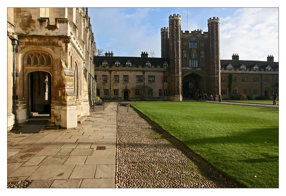 Trinity College inner yard | Cambridge, United Kingdom