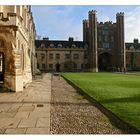 Trinity College inner yard | Cambridge, United Kingdom