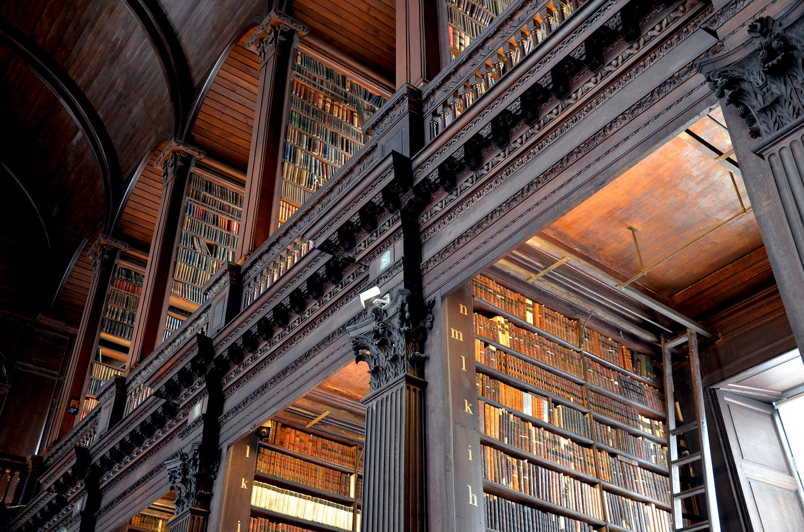 Trinity College Library Dublin The Book of Kells Ireland Foto
