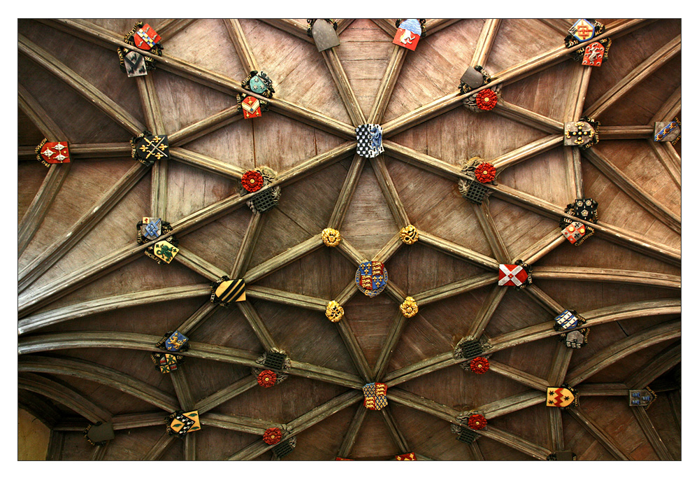 Trinity College wooden roof | Cambridge, United Kingdom