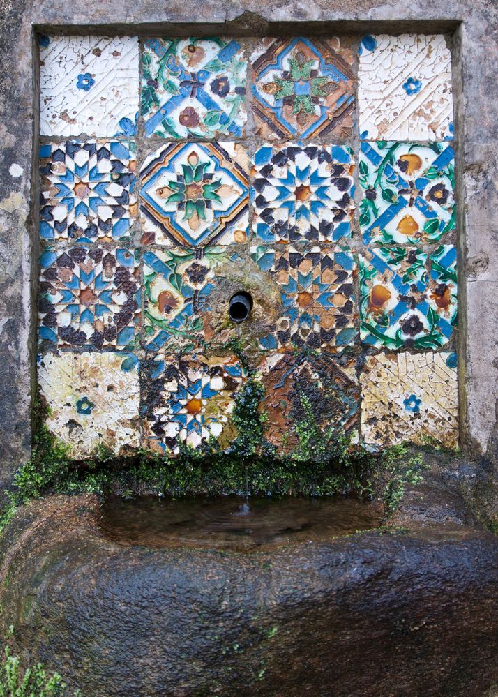 Trinkbrunnen am Wegesrand