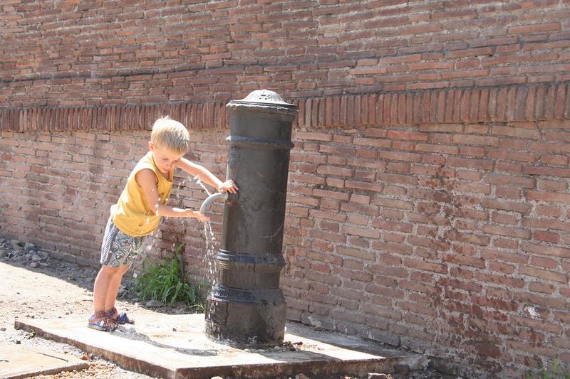 Trinkbrunnen in Rom