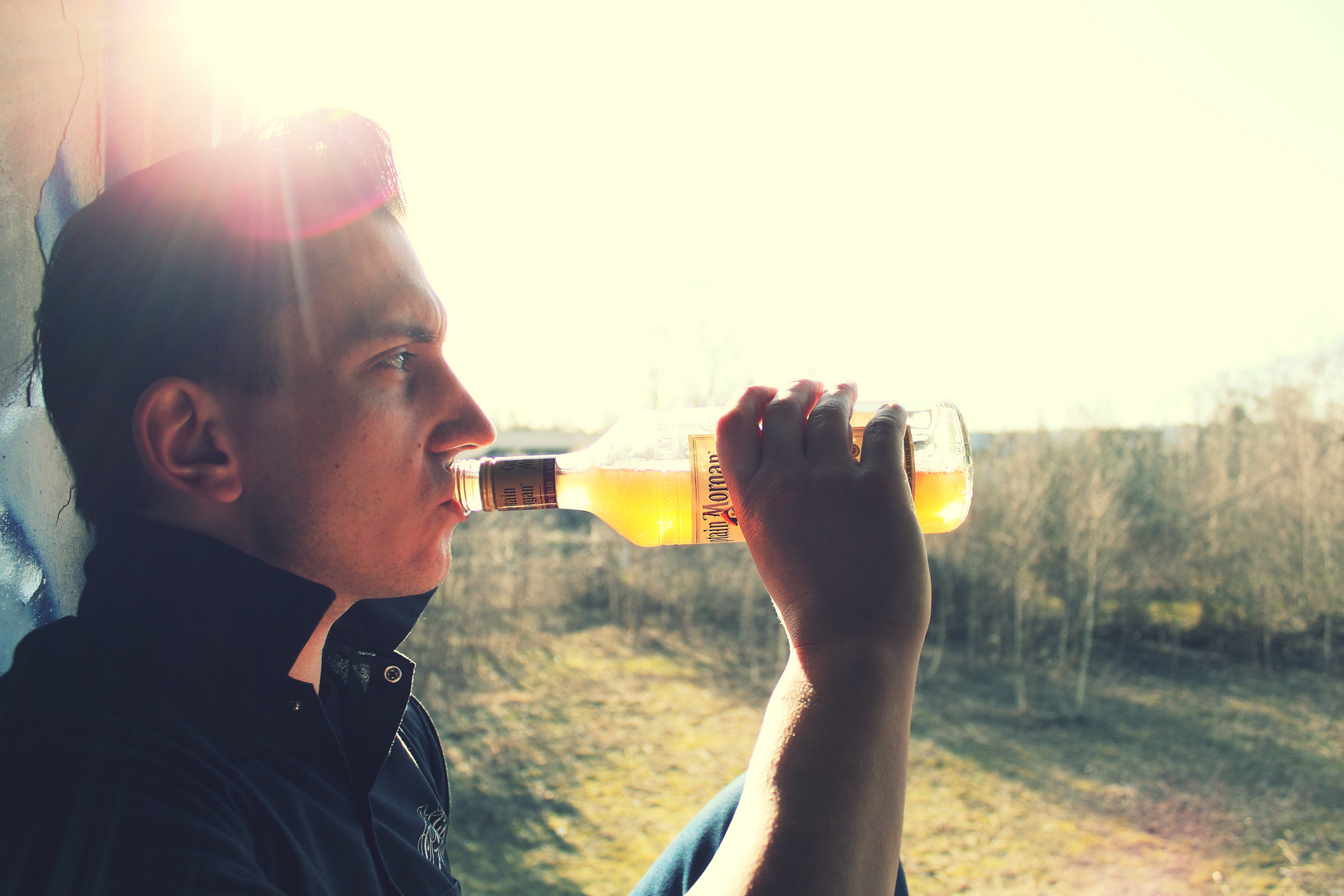 Trinken am Morgen vetreibt Kummer und Sorgen