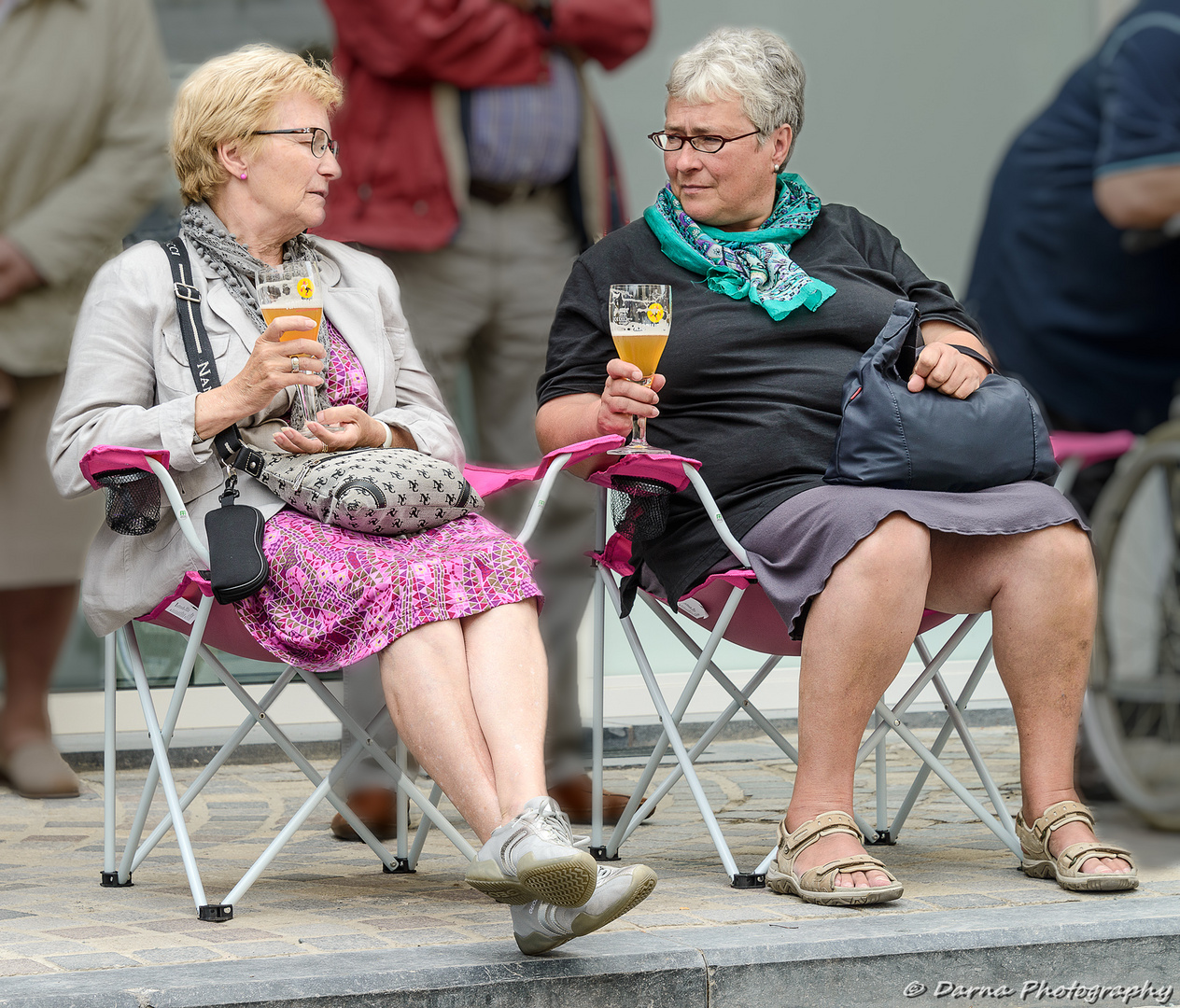 Trinken und Plaudern