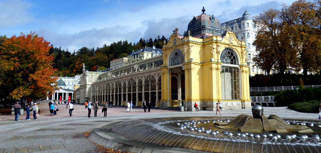 Trinkhalle in Marienbad (Tschechien)