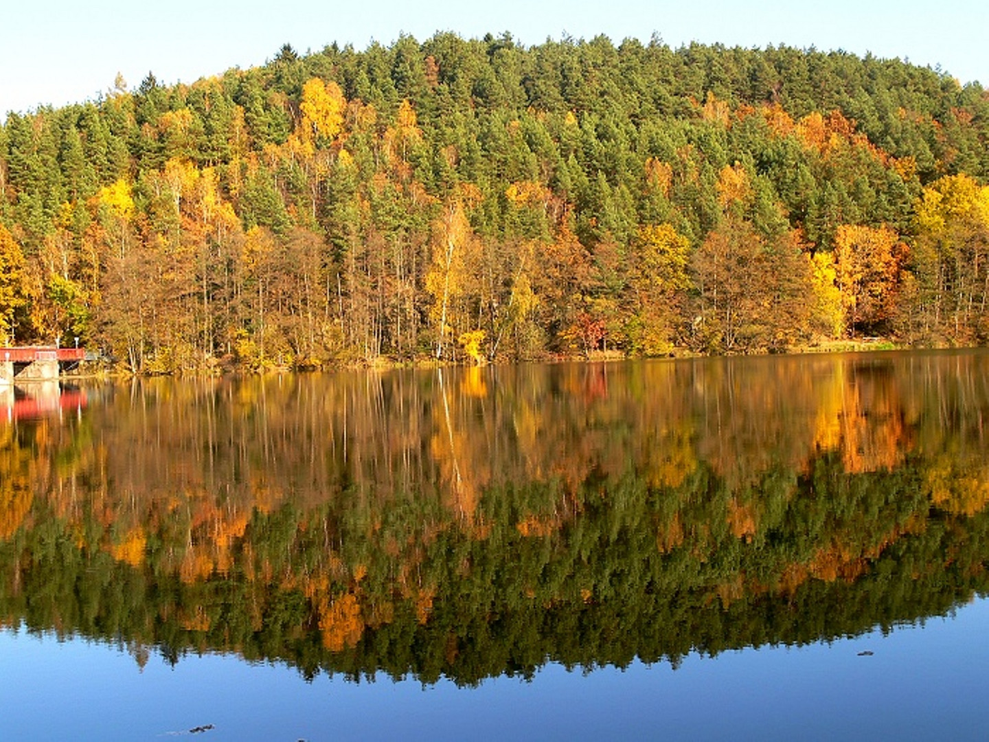 Trinkwasserspeichersee in Frauenau