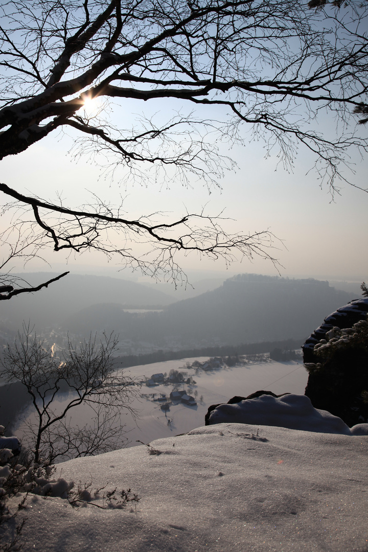 Trip im Februar Sächsische Schweiz