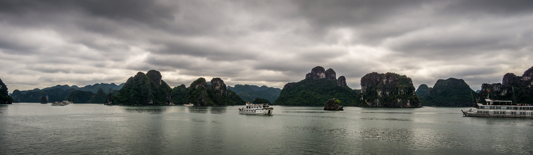 Trip in die Halong Bay in Vietnam