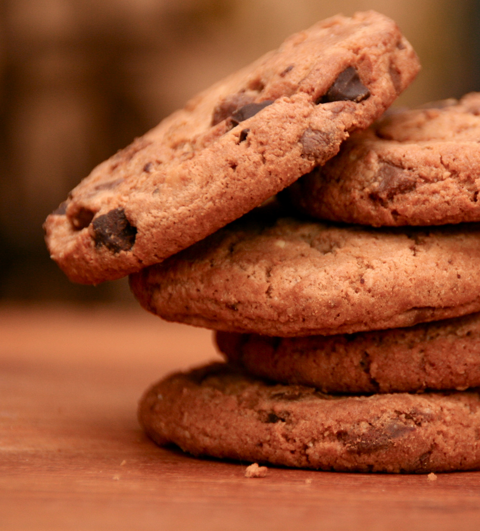 TRIPLE CHOCOLATE COOKIES