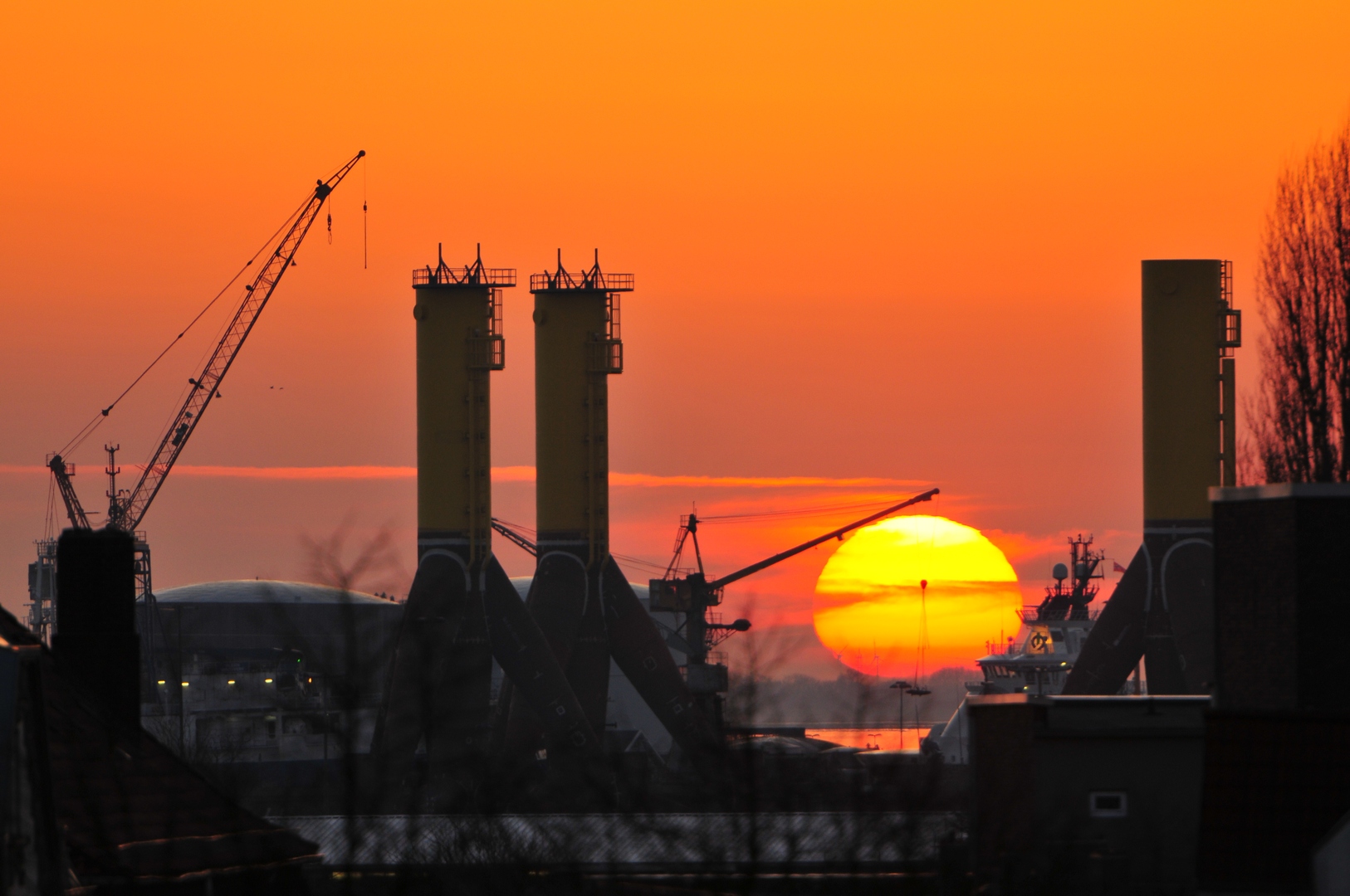 TriPod im Abendlicht