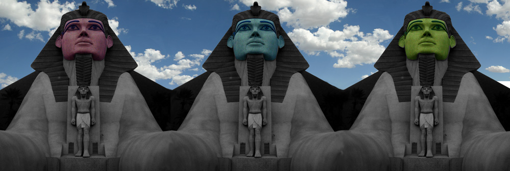 Tripple Luxor Sphinx - Las Vegas