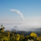 Tripsdrill unter einem Herbstschleier