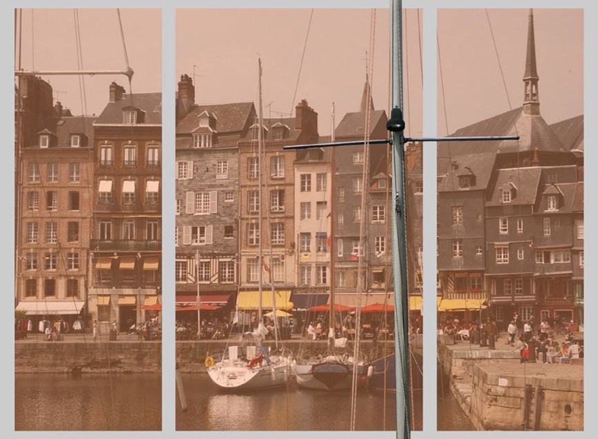 Triptychon Honfleur