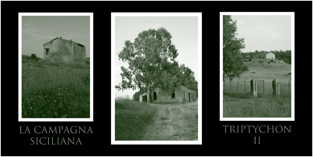 Triptychon II - la campagna siciliana