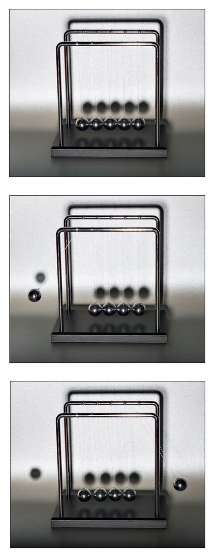 Triptychon - oder - Schneller als...