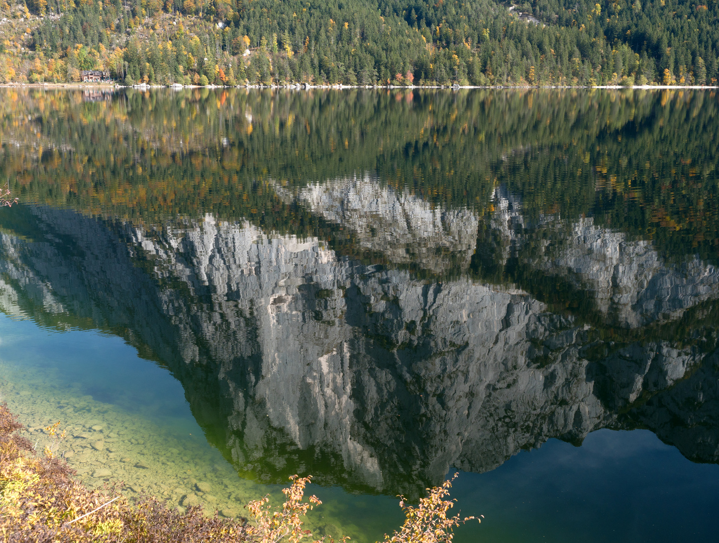 Trisselwand im Spiegel