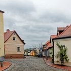 TRISTESSE IN DEN FARBEN DES REGENS EINER KLEINEN STADT IN MV