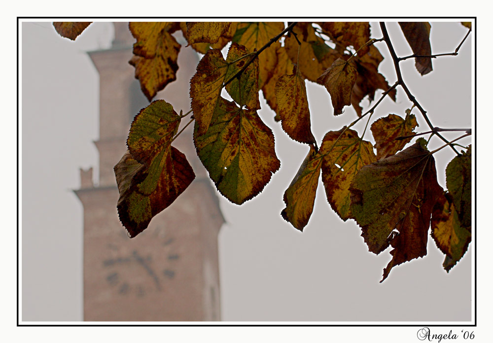 Tristezza di un pomeriggio d'autunno...