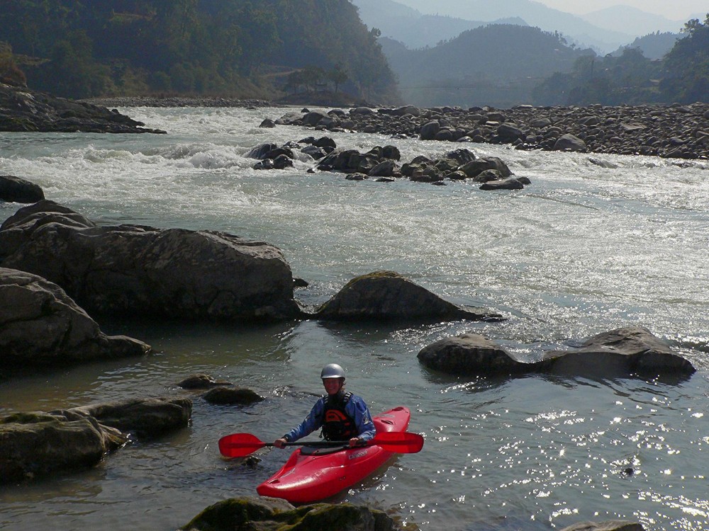 Trisuli devils fork rapid