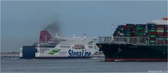  TRITON meets STENA BRITANNICA, Rotterdam.