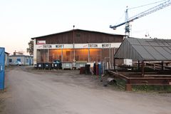 Triton Werft in Duisburg- Meiderich