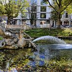 Tritonenbrunnen in Düsseldorf