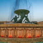 Tritonenbrunnen in Valletta - Malta