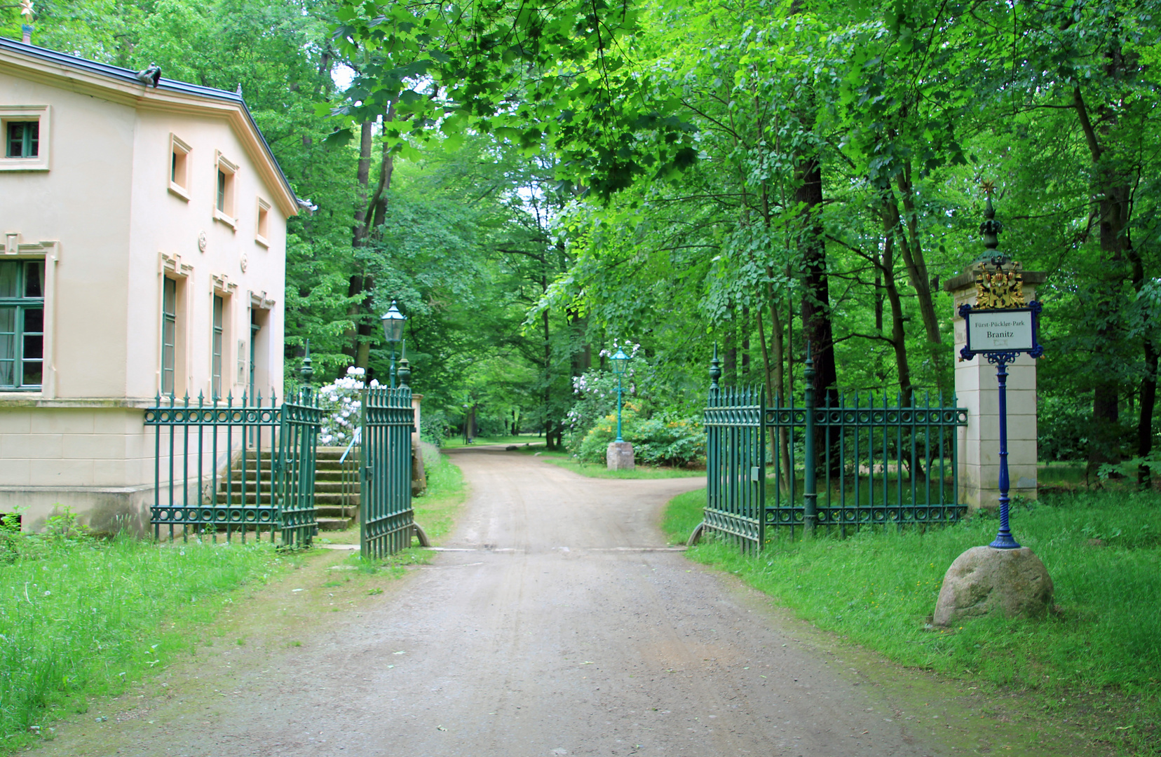 Tritt ein in den Park