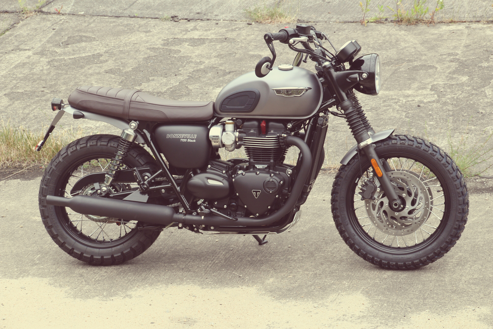 Triumph Bonneville T120 Scrambler