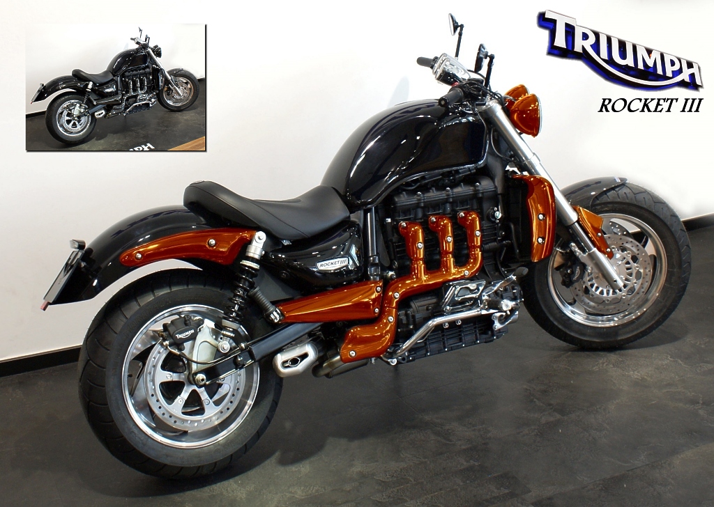 TRIUMPH ROCKET III GOLD