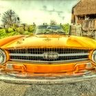 Triumph TR6 in HDR