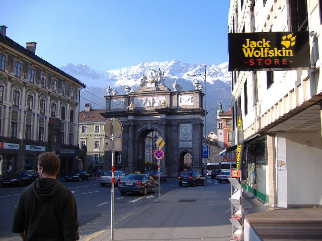 Triumphbogen in Innsbruck