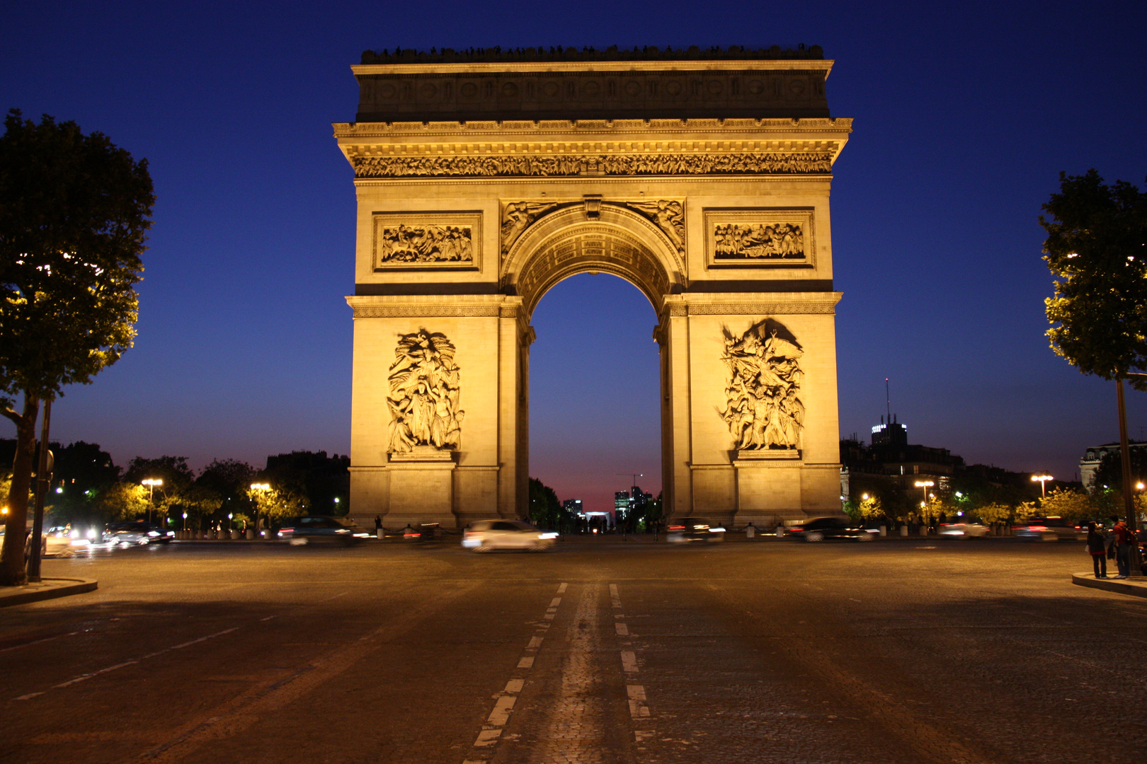 Triumphbogen in Paris