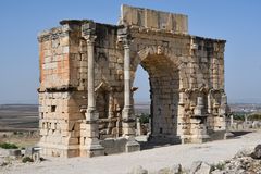 Triumphbogen in Volubilis...