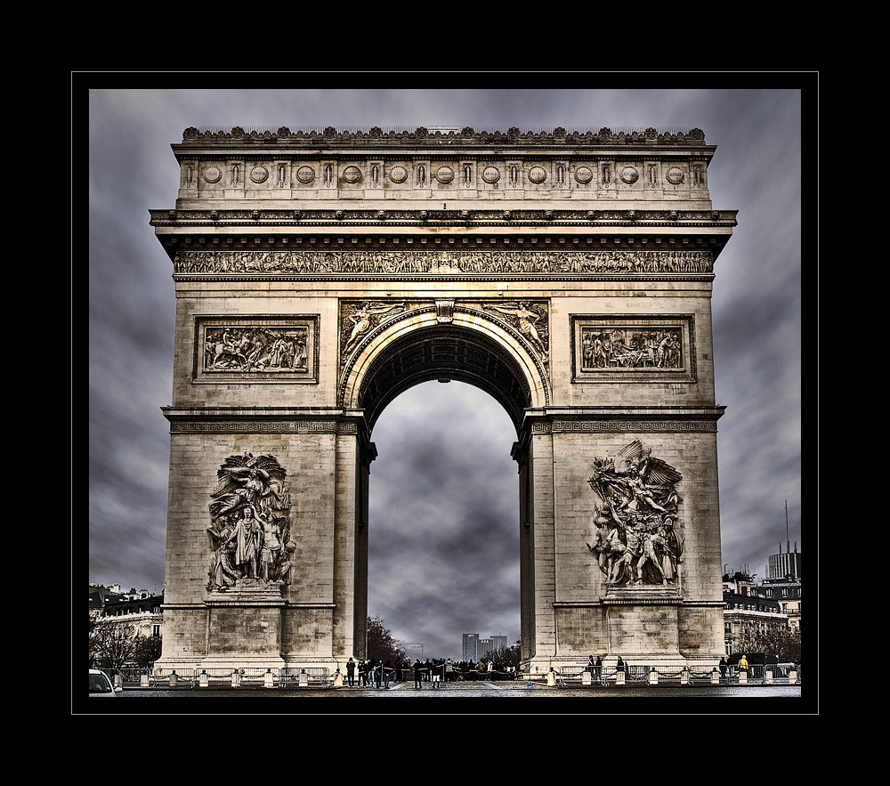 Triumphbogen Paris Foto Bild europe france paris Triumphbogen Paris Foto Bild europe france paris