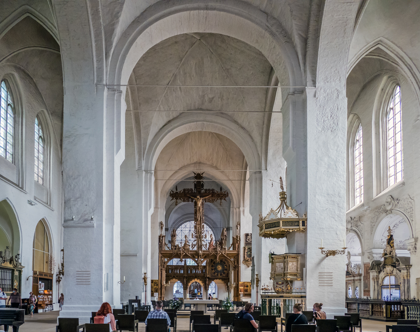 Triumphkreuz im Lübecker Dom von Bernt Notke