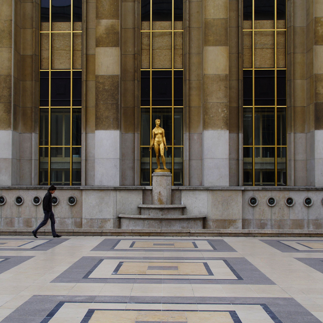 trocadéro : blick für das schöne