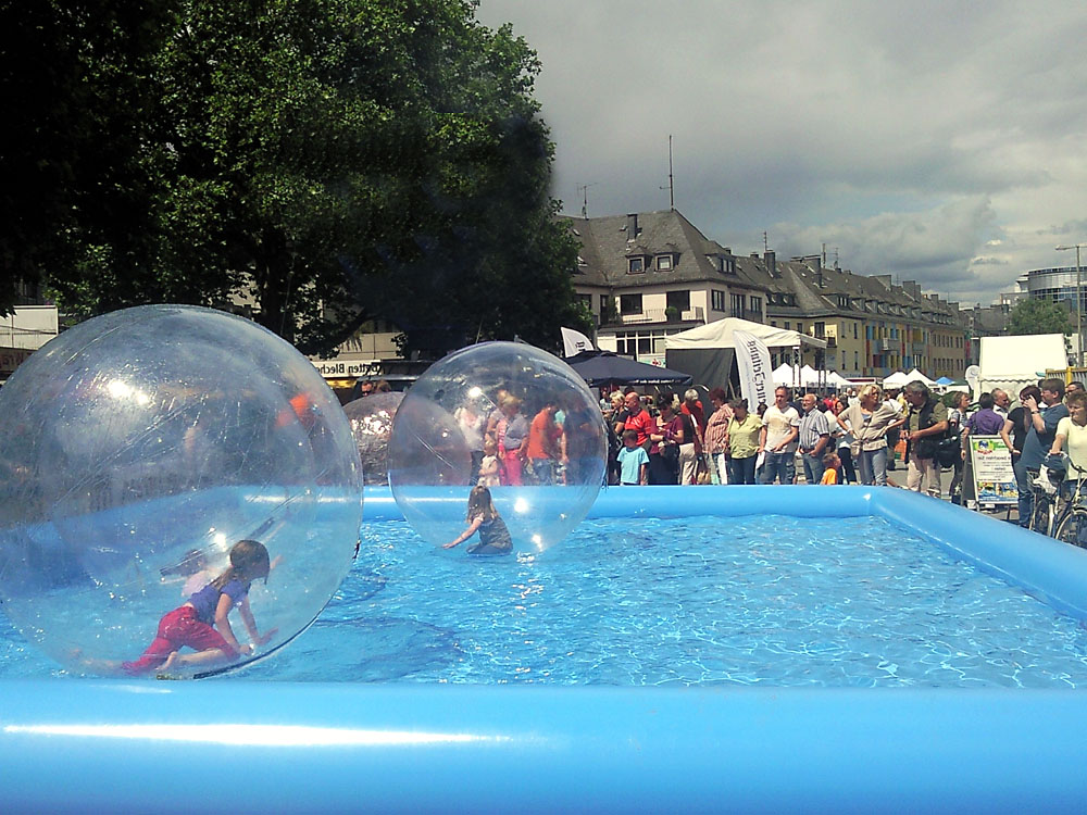 Trocken schwimmen