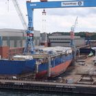 Trockendock 8 und 8a von HDW in Kiel