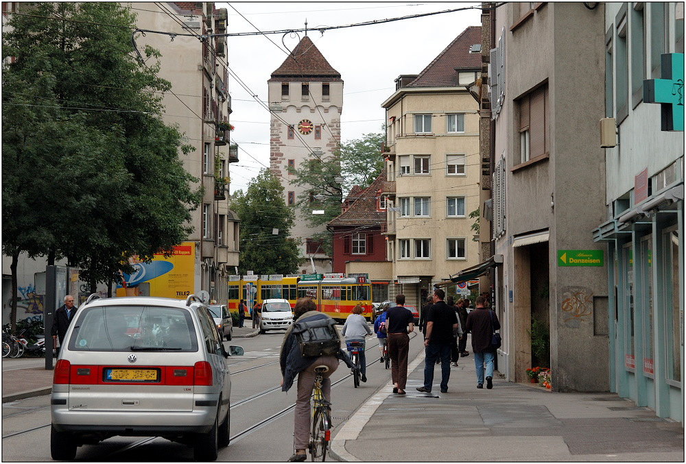 ... trockener Innenstadtbummel in Basel ...