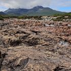 trockenes Flussbett unter der Sligachan Bridge