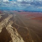 Trockenfluss in der Namib