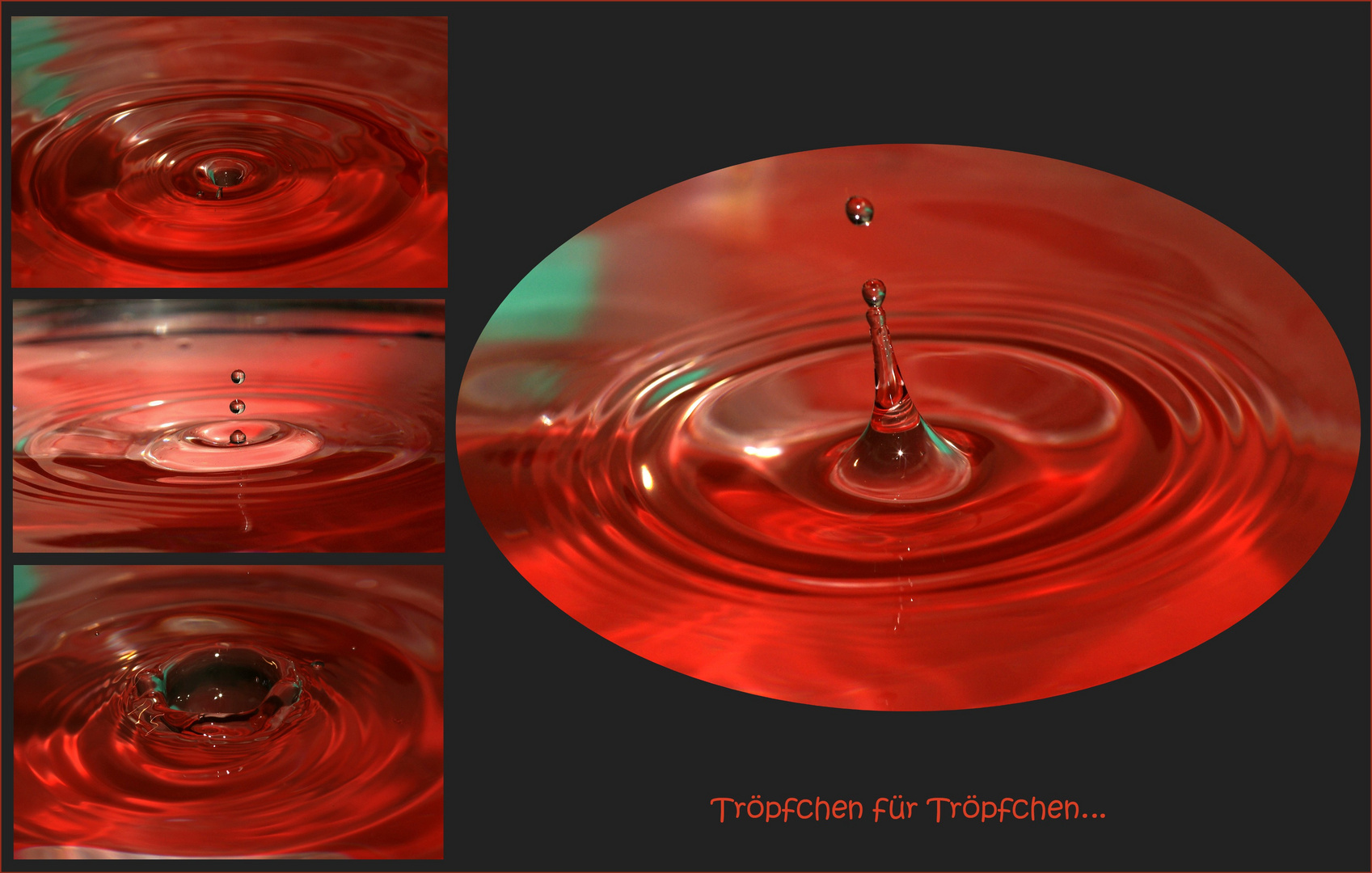 Tröpfchen für Tröpfchen...