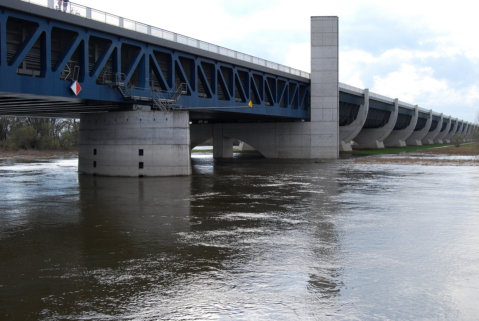 Trogbrücke bei Magdeburg