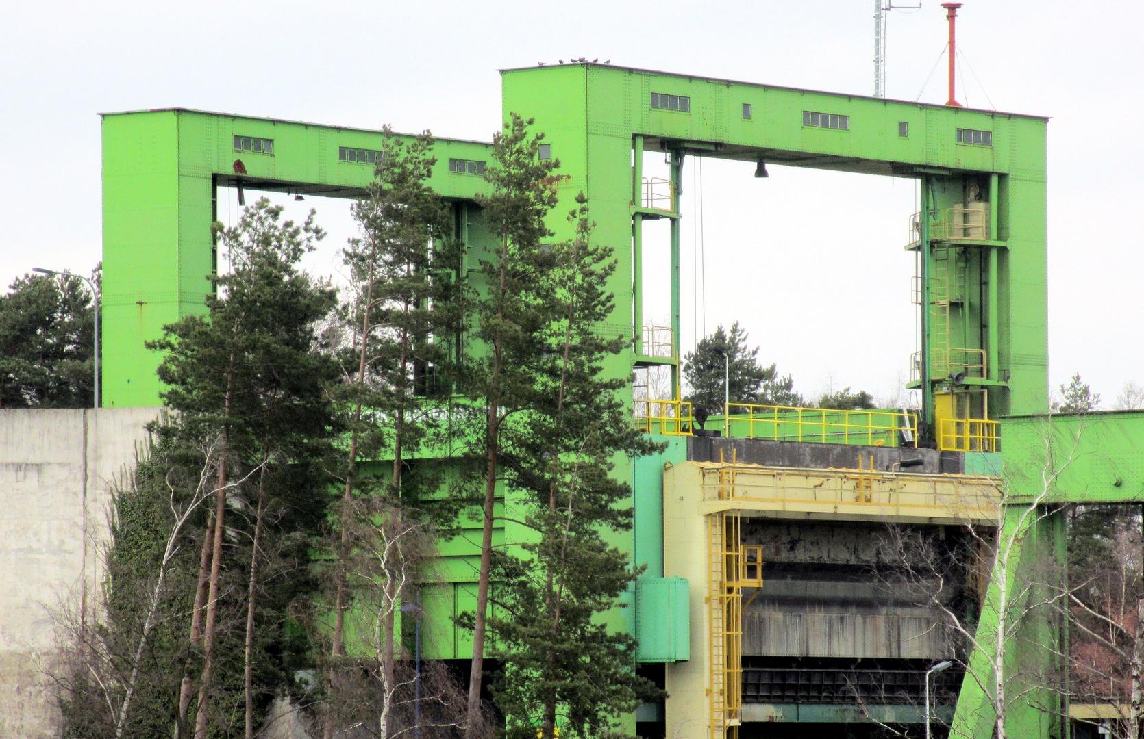 Trogbrücke Schiffshebewerk Rothensee