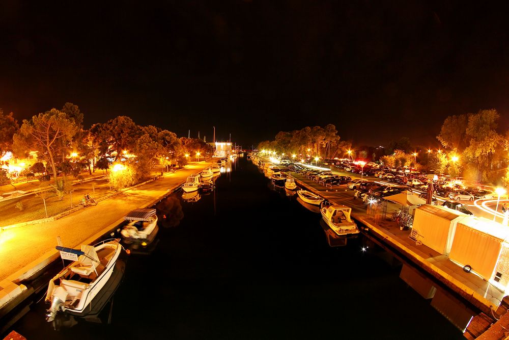 Trogir at night