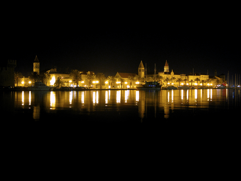 Trogir at Night