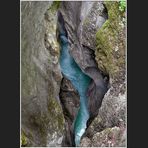 Trogschlucht der Kamniška Bistrica