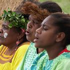 Trois choristes kanak – Exercice hebdomadaire - le chiffre 3